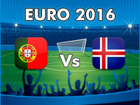 Portugal v Iceland Euro 2016