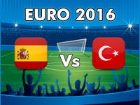 Spain v Turkey Euro 2016