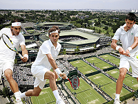 Nadal-Federer-Djokovic (Wimbledon)